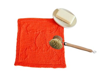 Strickanleitung Spültuch Sakura