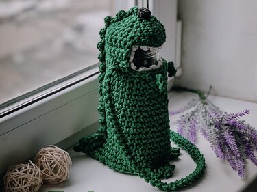 Water Bottle Holder crochet pattern PDF and video tutorial