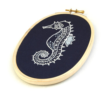 Embroidery Pattern Seahorse