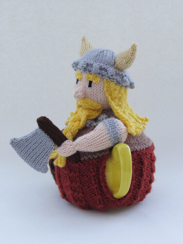 Viking Tea Cosy - Knitting