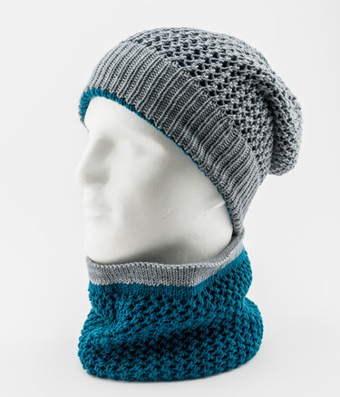 Kitting pattern set: Gelting Hat and Gelting Cowl - Knitting