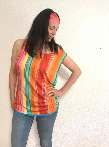 !Whoop No 35 Shirt Schnittmuster & Nähanleitung 32-46