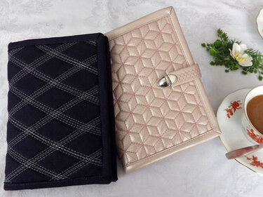 Buchhülle, Dokumentenhülle, Reisepassetui - Nähanleitung