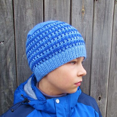 Knitted hat pattern - Knitting