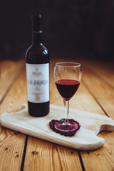 Häkelanleitung Untersetzer Traubenhenkel