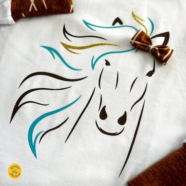 Plottervorlage Pferde - Bild 3