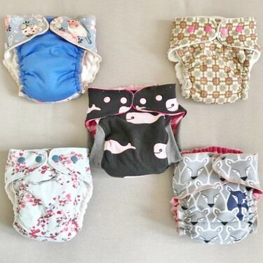 fluff enough ~ Höschenwindel, Stoffwindel, Größe Preemie bis XL - Nähen