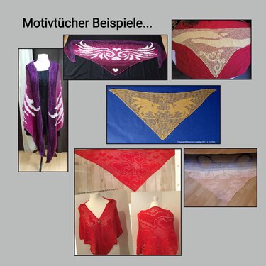 Motivtuch Weste u. 2 Varianten Motivtuch Bauchtänzerin - Bild 3