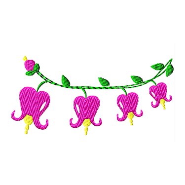 Stickdatei "Tränendes Herz“ Rahmen 10 cm x 10 cm - Sticken