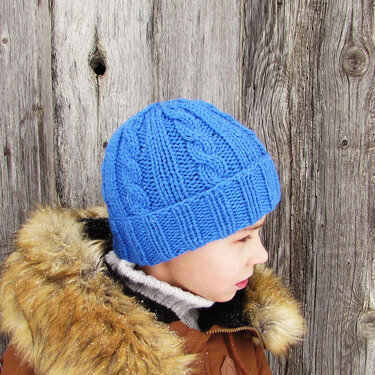Knitted hat pattern cap - Knitting