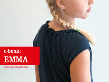 EMMA • Kindershirt mit Raglanärmeln,  e-book - Nähen