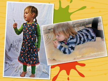 Mädchen Shirt / Kleid *GIRLY* von klecksMACS - Nähanleitung / E-Book in PDF - Bild 3