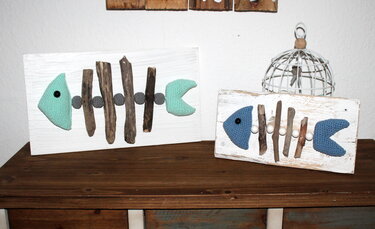 Fishbone decoration crochet pattern