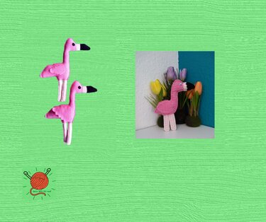 Sparpaket Flamingo - Häkeln
