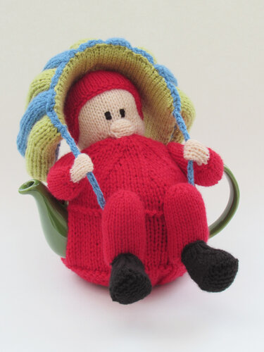 Parachutist Tea Cosy Knitting Pattern