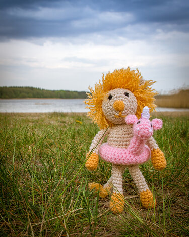 Lion 'Lothair' • LuckyTwins • Amigurumi crochet pattern