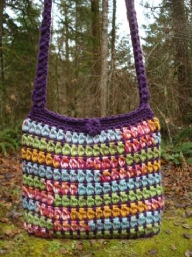 Capricious Clusters Bag - PA-209 - Crochet