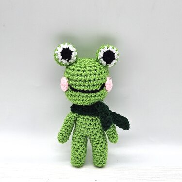 Furley Frog Free Crochet Pattern