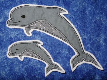 Stickdatei Delfin Delphine 2.0 - Sticken