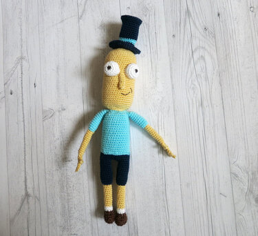 Pattern mr. Poopy Butthole - Rick and Morty - Crochet