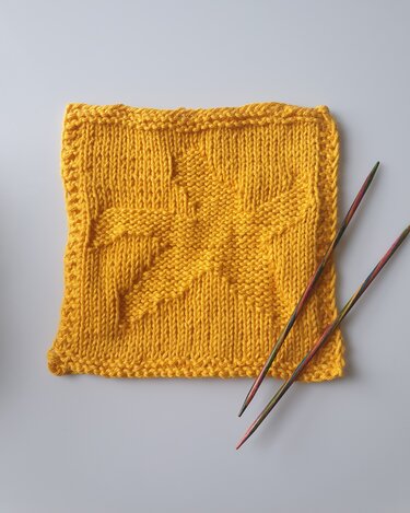 Pattern Finn Starfish Baby Square - Knitting
