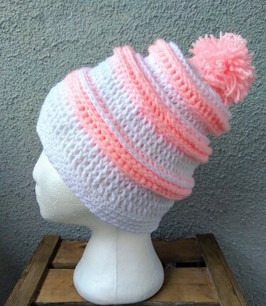 Mütze Wirbelwind Für Erwachsene und Kinder - Häkeln