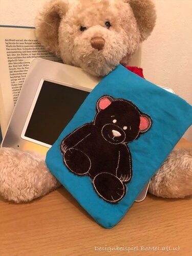 ITH E-Reader-Parkplatz gross, für den 16x26 Rahmen - Sticken