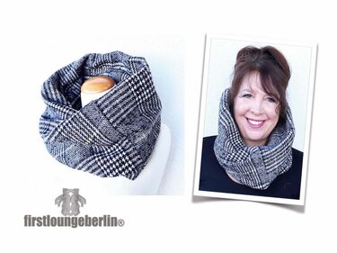 TWIST LOOP TURBOLOOP VIDEONÄHKURS TURBOSCHAL Schal Drehschal Loop Familie - Bild 5