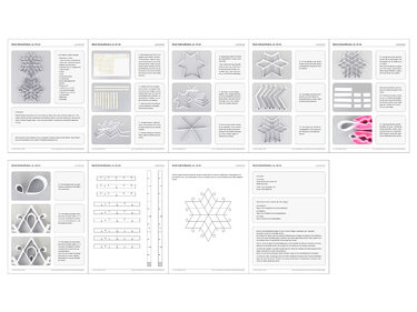 Steck-Schneeflocken – Bastelanleitung und Vorlagen