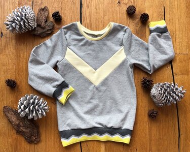 Pullover Jesse Gr. 98-122 Schnittmuster und Nähanleitung