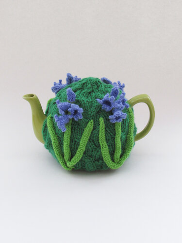 Bluebell Tea Cosy - Knitting