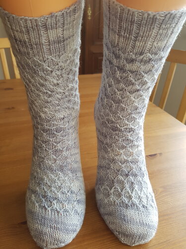 Socks Honeycomb - Knitting