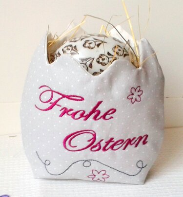 ITH Stickdatei Osternest Set - Sticken