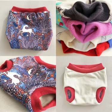 fluff love ~ Wollschlupfüberhose, Stoffwindel in 5 Größen - Nähen