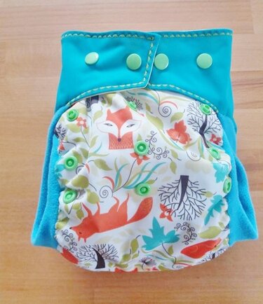 prefluff ~ PUL Ai2 Überhose, Stoffwindel in zwei Größen (babysize, toddlersize) - Nähen