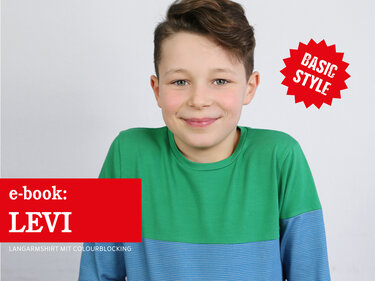 LEVI • Langarmshirt mit Colourblocking,  e-book - Bild 3