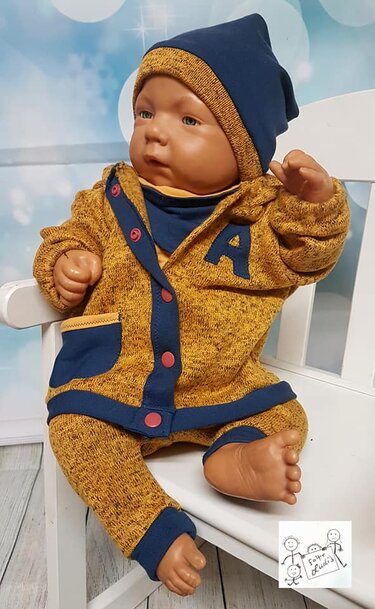 Puppenset Pixie & Pepe für Puppen von Gr. 31 - 50 cm 9-tlg. - Nähen