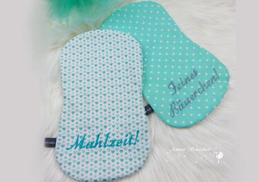 Stickdatei "Spucktuch Baby“ ITH Rahmengröße ab 18 cm x 30 cm - Sticken