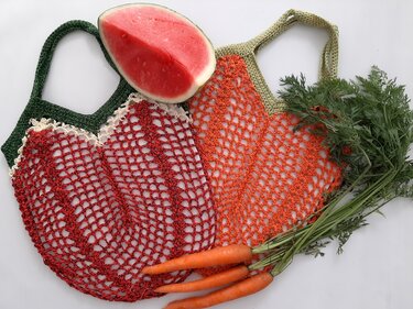 Häkelanleitung Einkaufsnetz, Granny, "Kölsche Büggel"