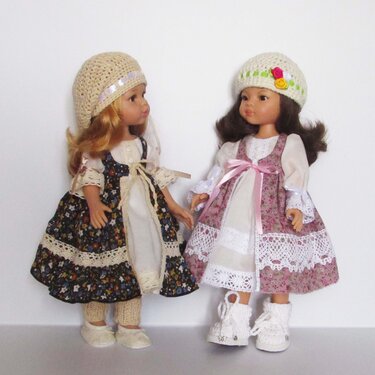 Doll Paola Reina outfit pattern - Sewing