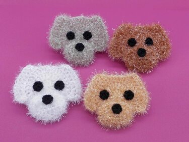 Wasch-Pads Hund Häkelanleitung