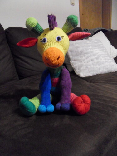 Regenbogen Giraffe - Bild 5