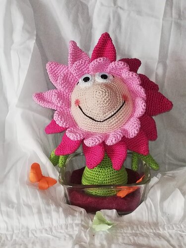 Blume (Häkelanleitung)