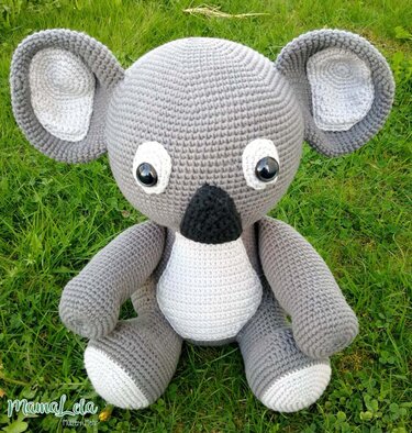 XXL-Amigurumi Koala Karl - Häkelanleitung
