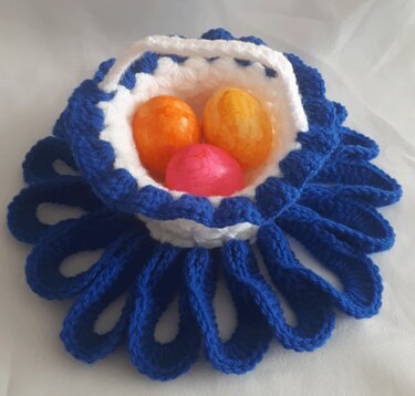 Osterkörbchen mit Deckchen - Bild 8