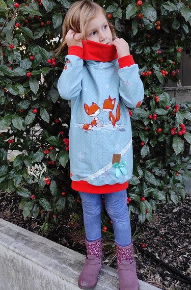 Anleitung Mini&Me Longpulli Kids - Nähen