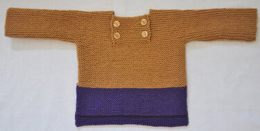 Strickanleitung Pullover Däumling in den Größen 62 bis 92, Anfänger