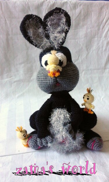 Rabbo und die frechen Küken - Häkeln