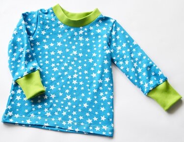 Kindershirt nähen I Langarm Kinder I Schnittmuster PDF Gr.62-92 I 1344