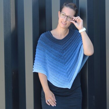 Summer Poncho - Adult - Knitting